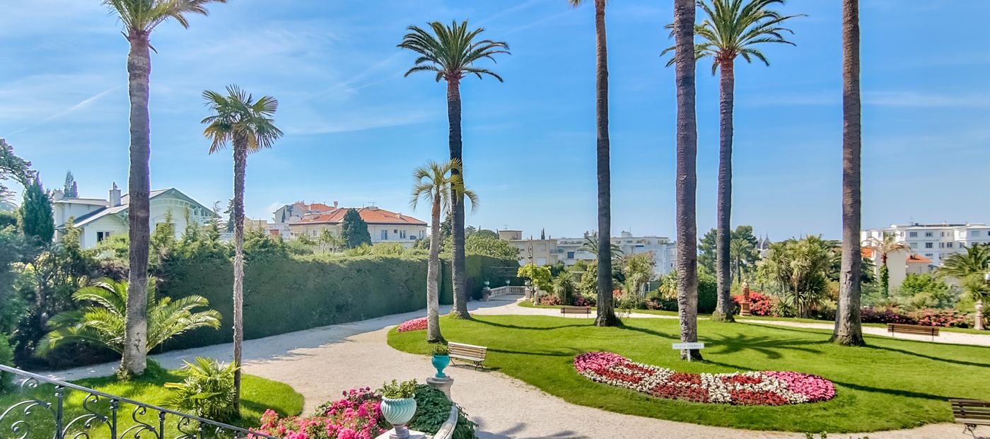 Les jardins de la colline de Cimiez à Nice